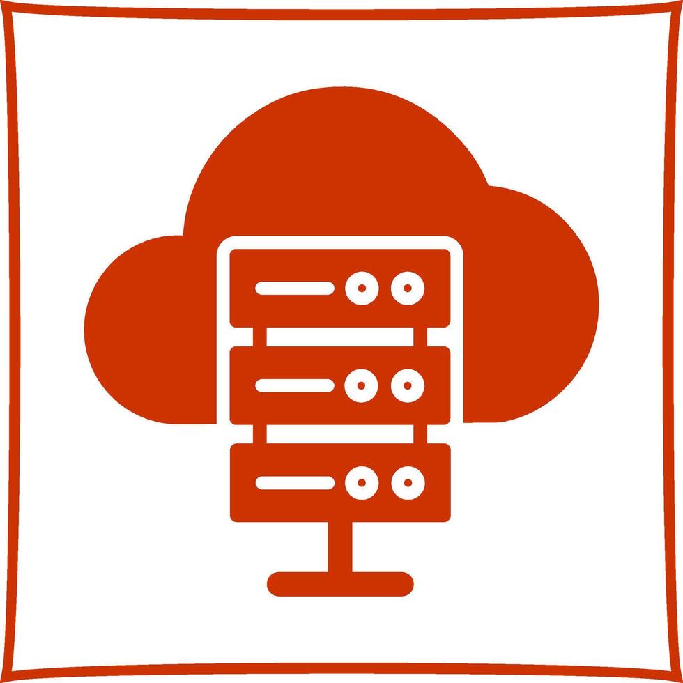 Hosting Vector Icon