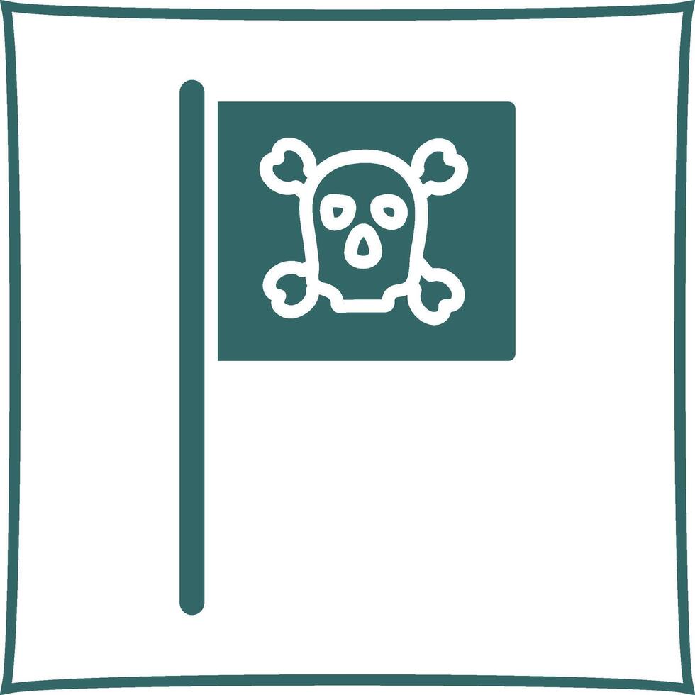 PIrate Flag I Vector Icon