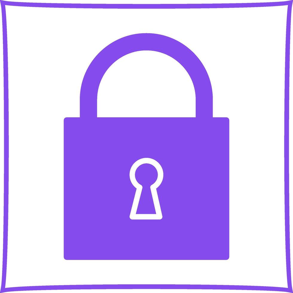 Padlock Vector Icon