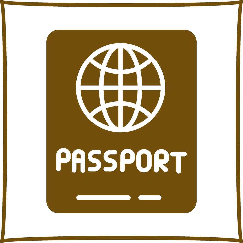 Passport Vector Icon