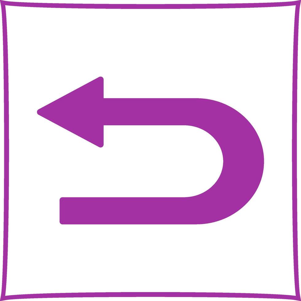 Arrow Back Vector Icon