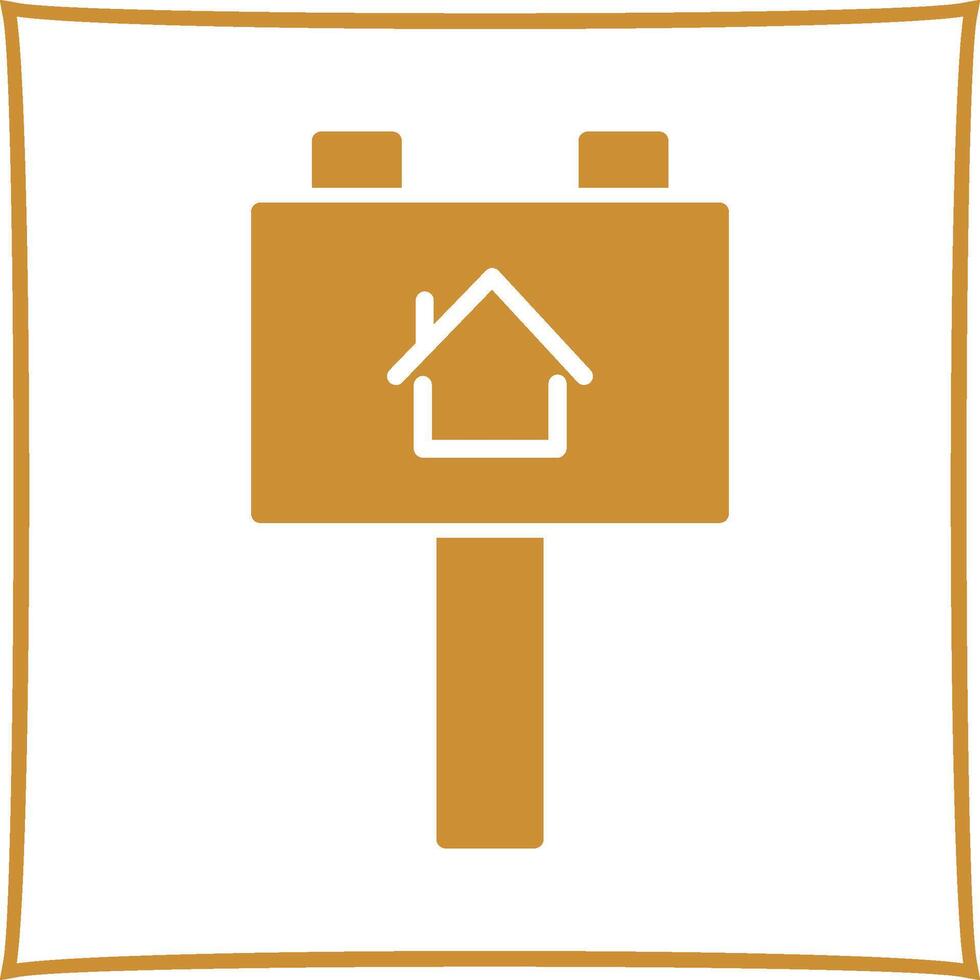 Billboard Vector Icon