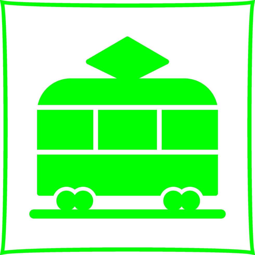 Tram Vector Icon