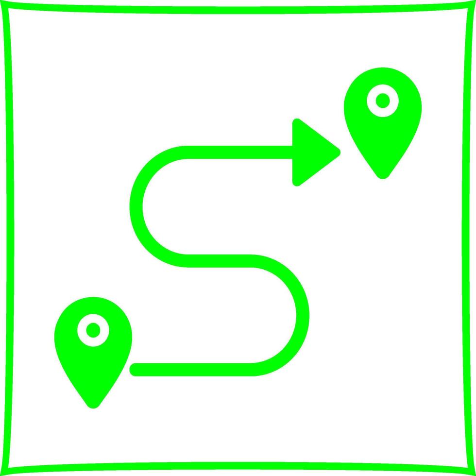 Route Vector Icon