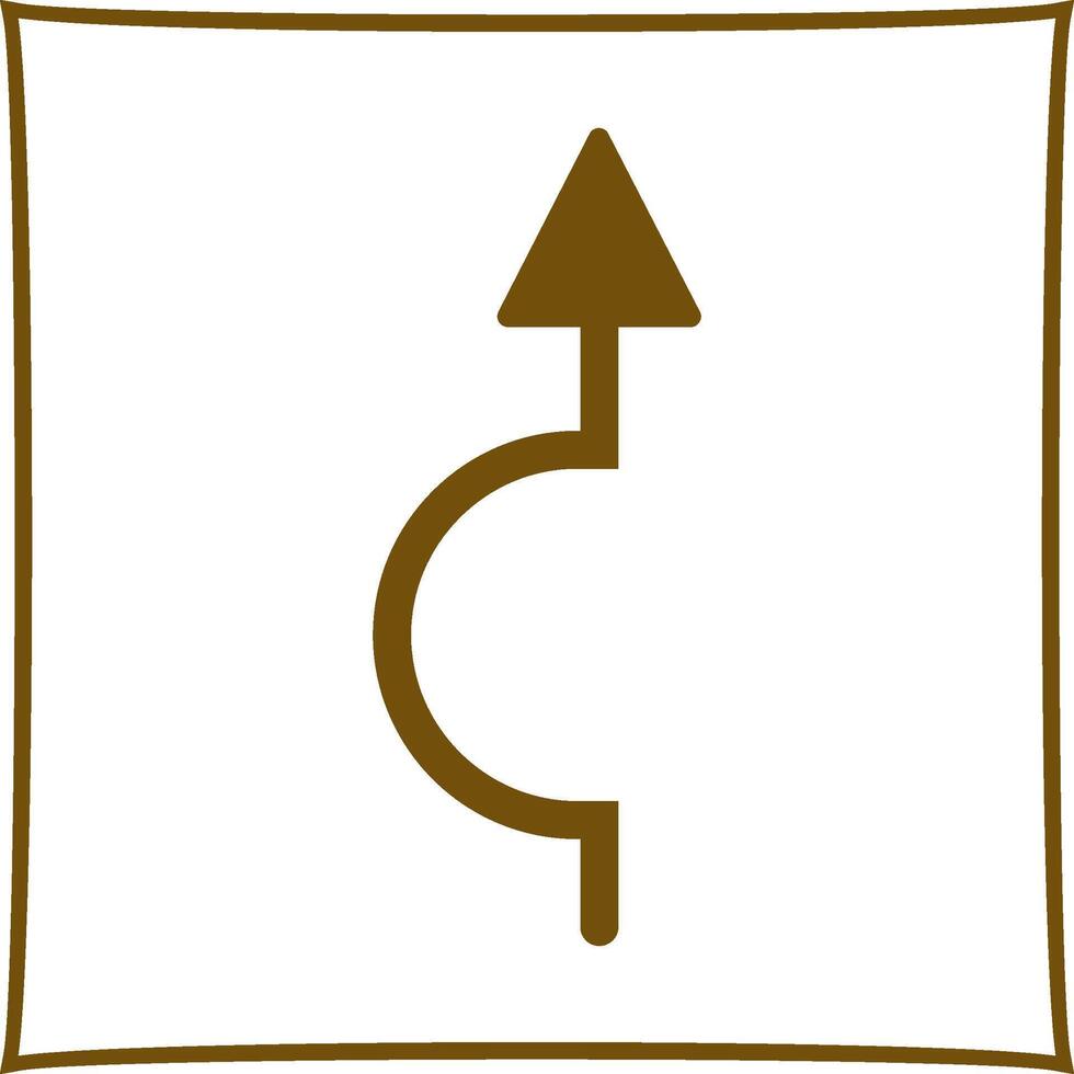 Arrow Pointing Up Vector Icon