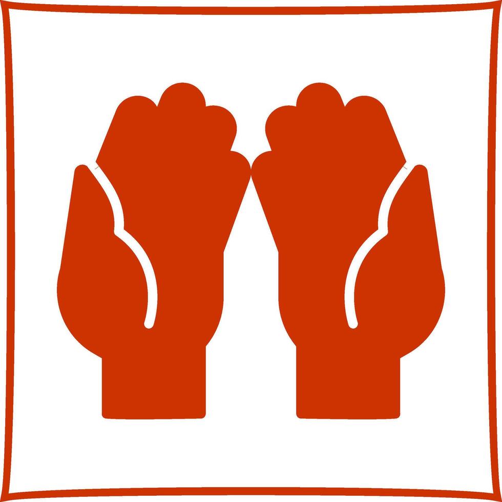 Praying Hands Vector Icon