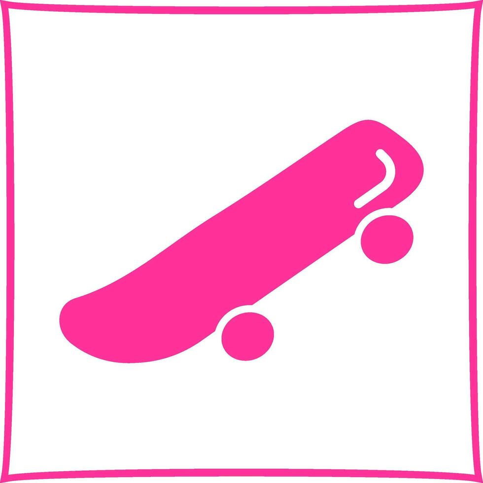 Skateboard Vector Icon