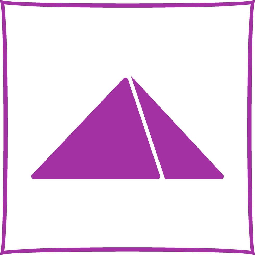 Pyramid Vector Icon