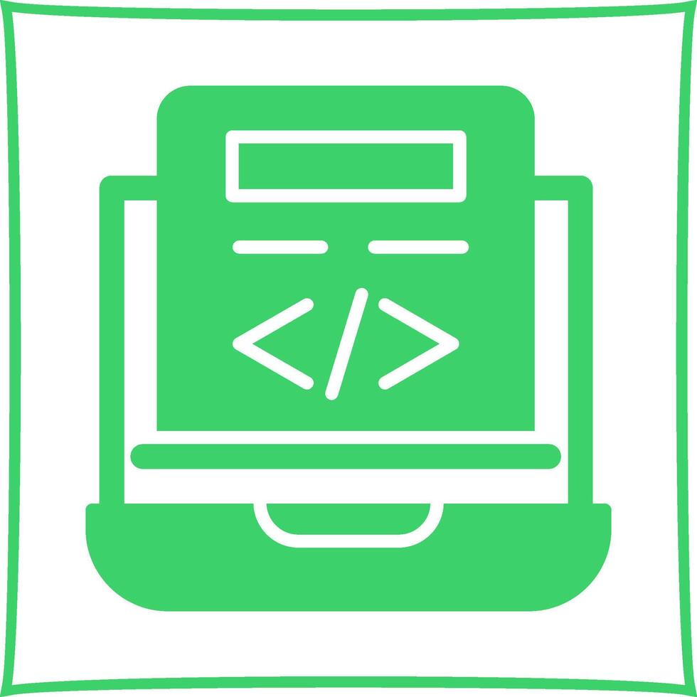 Coding Vector Icon