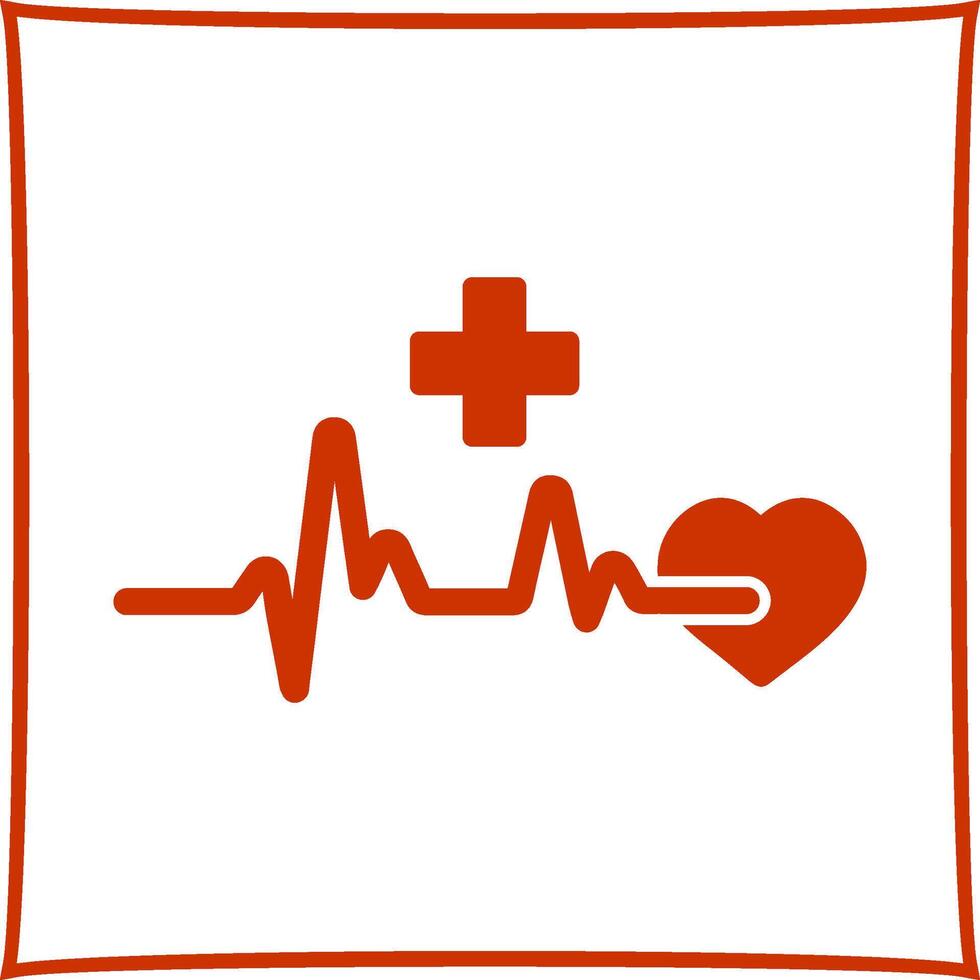 Heart Attack Vector Icon