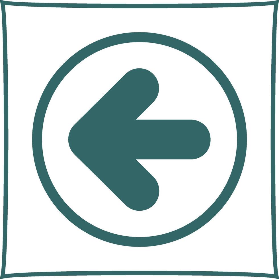 To Left Vector Icon