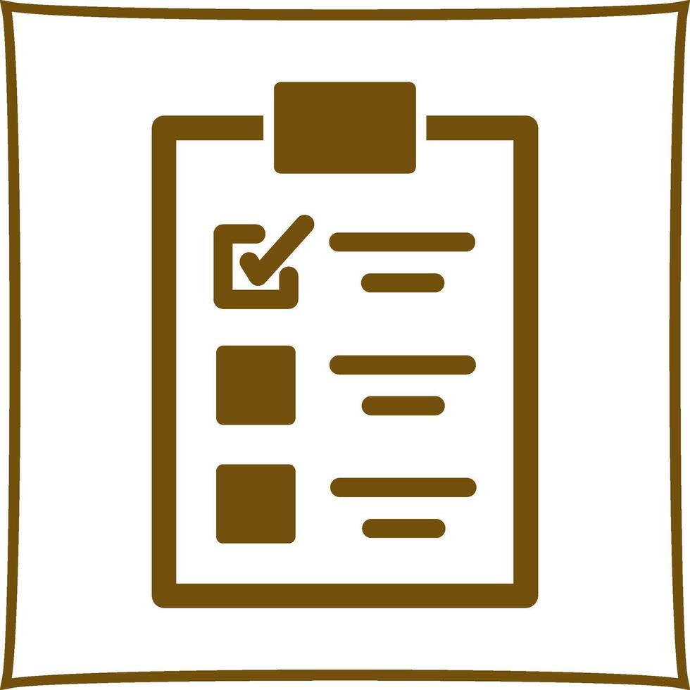 To Do List Vector Icon