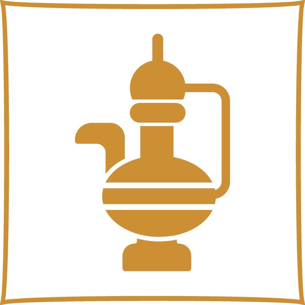 icono de vector de té árabe