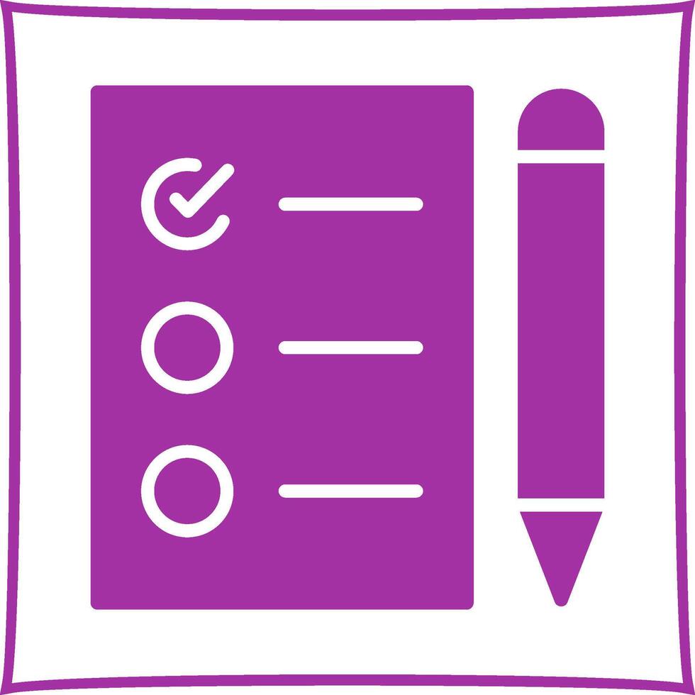 Task List Vector Icon