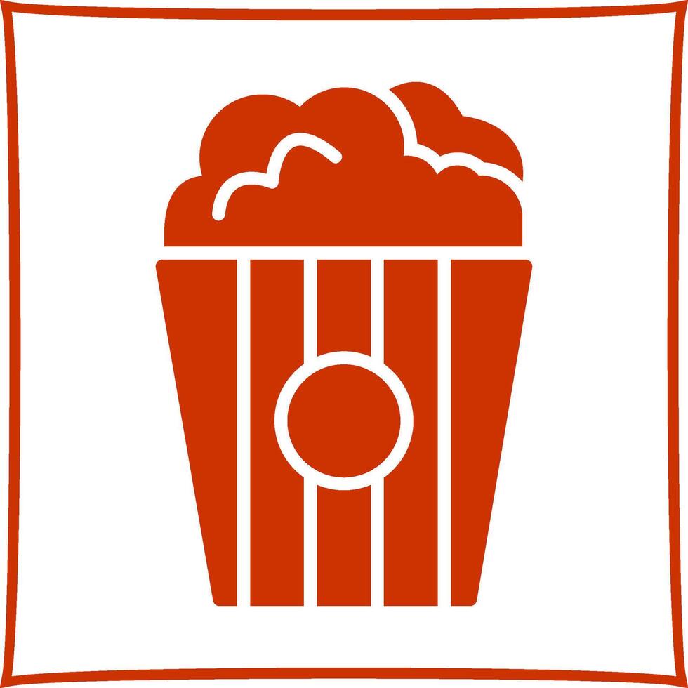 Popcorn Vector Icon