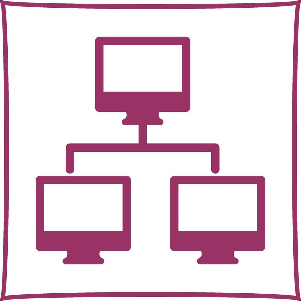 icono de vector de intranet