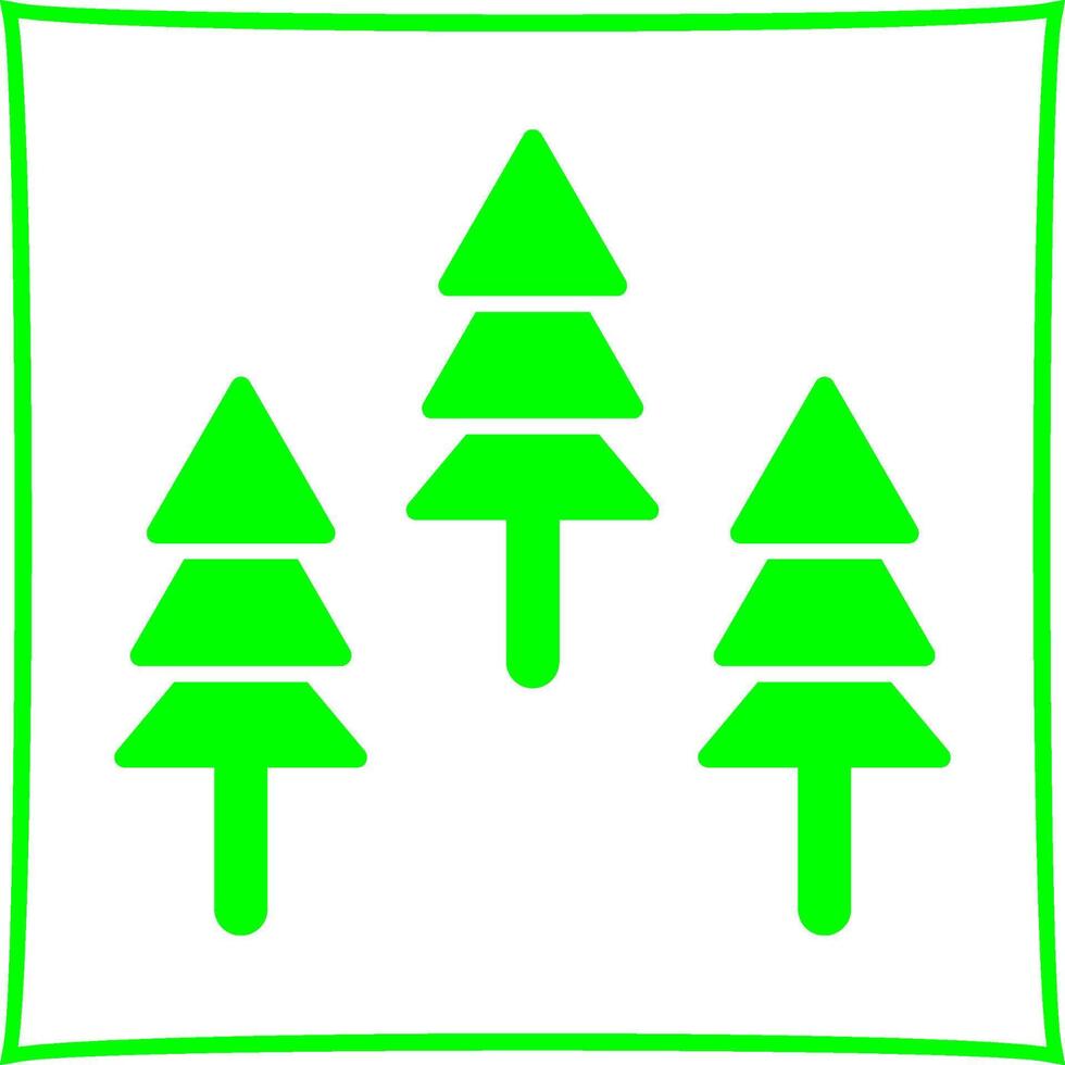 Forest Vector Icon