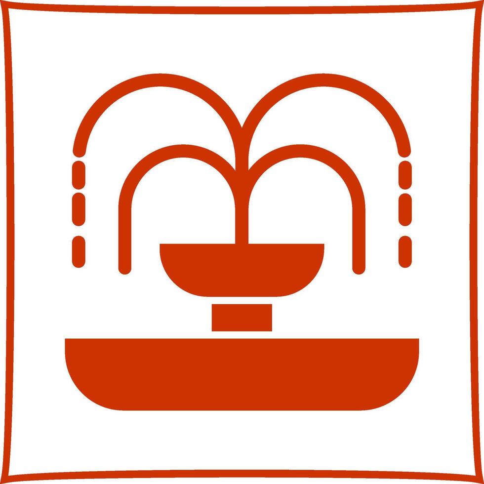 Fountain Vector Icon