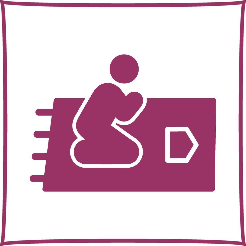 Praying Vector Icon