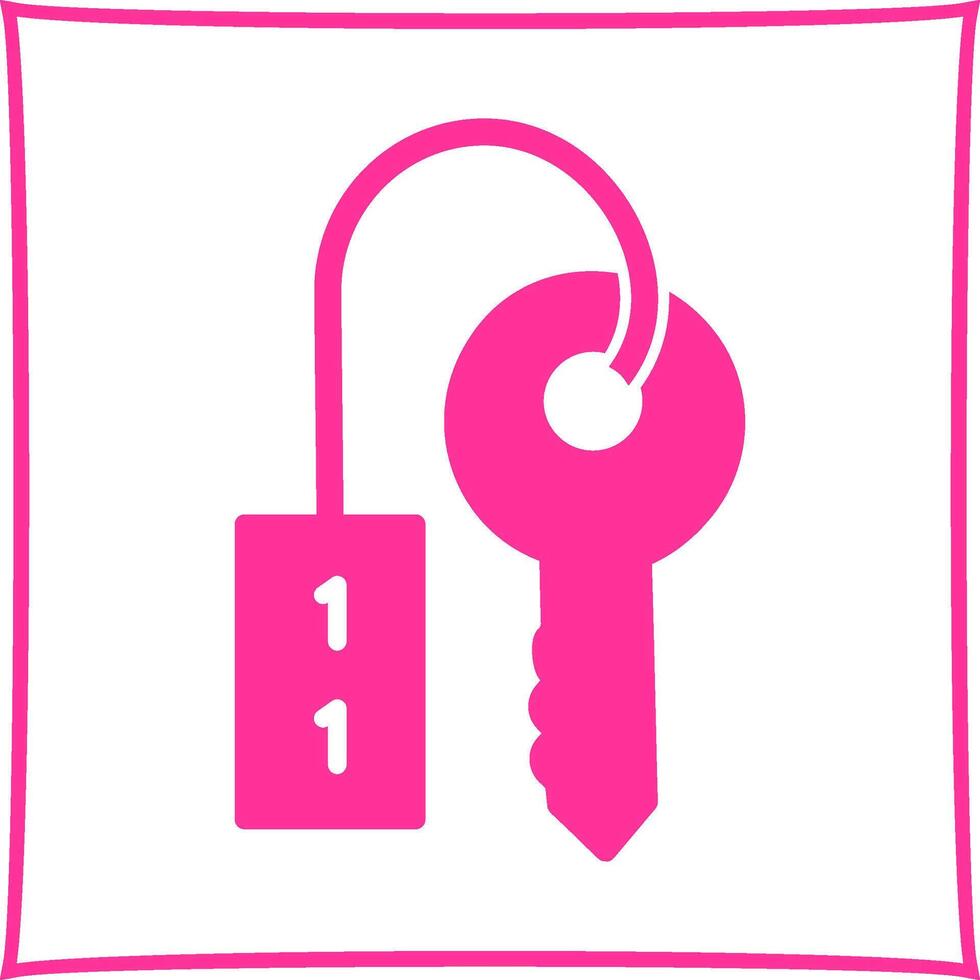 Room Key Vector Icon 41112251 Vector Art at Vecteezy