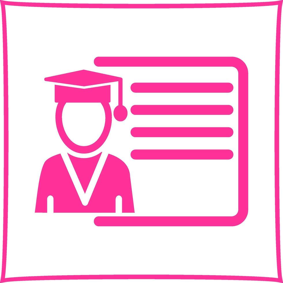 Lecture Vector Icon