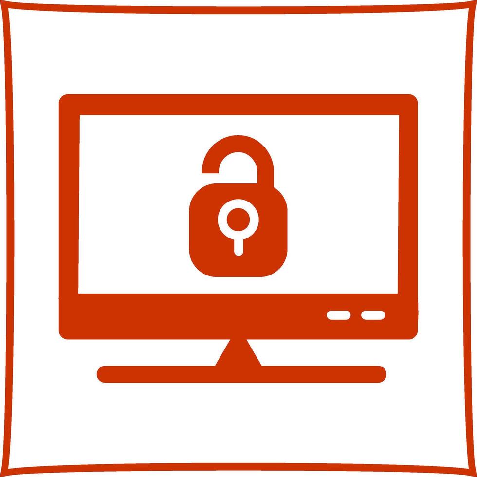 Closed Access Vector Icon