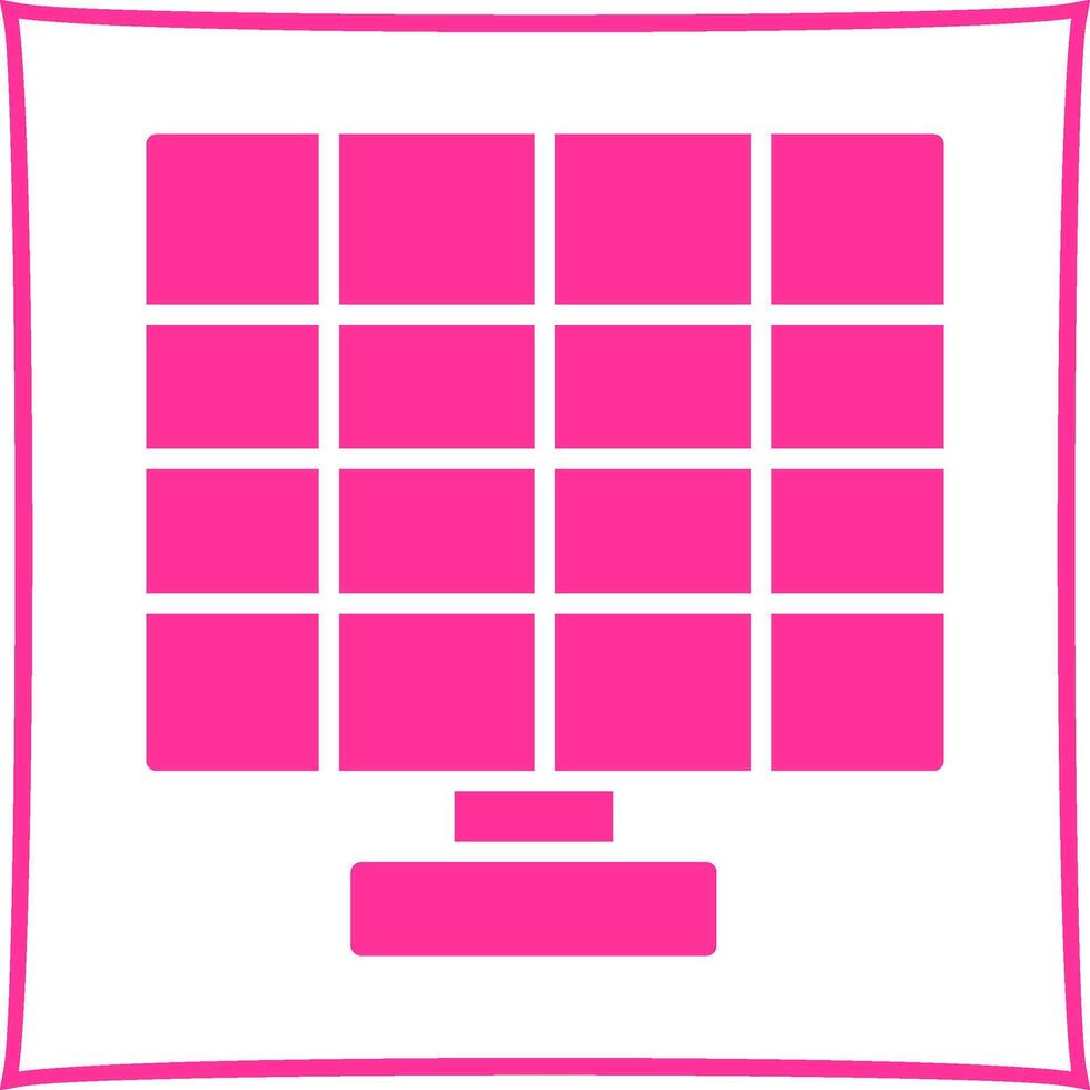 Solar Panel II Vector Icon