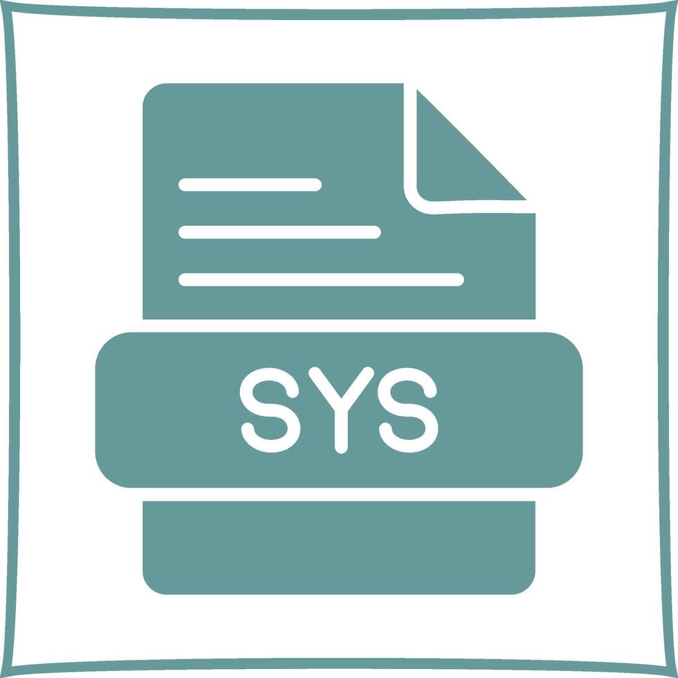 SYS Vector Icon