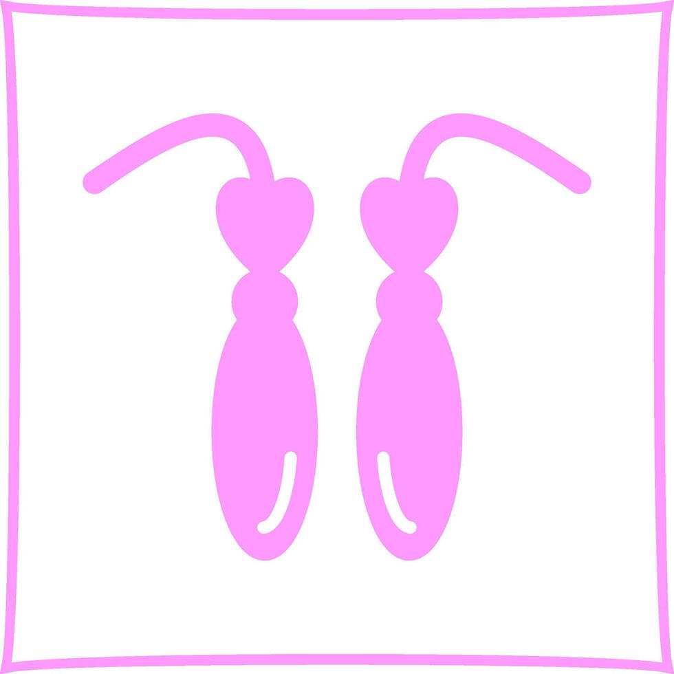 Earrings Vector Icon