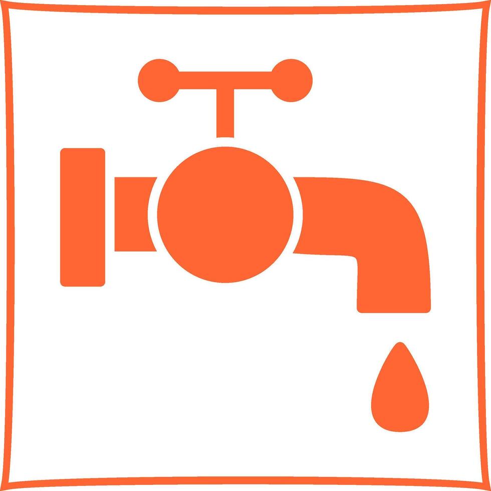 Water Tap Vector Icon