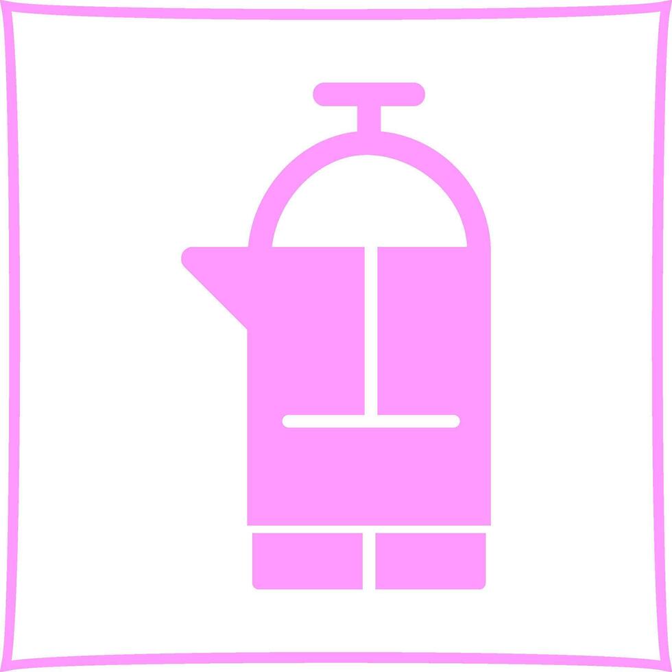 French Press Vector Icon