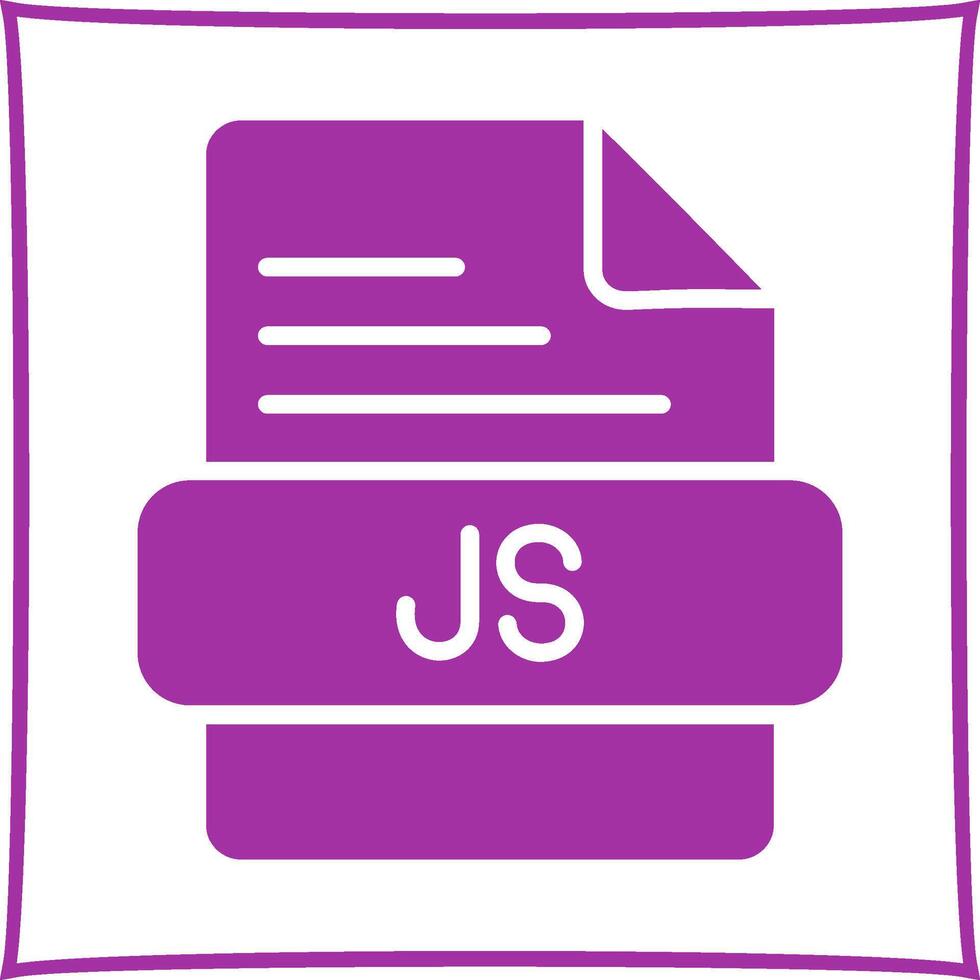 JS Vector Icon 41112550 Vector Art at Vecteezy