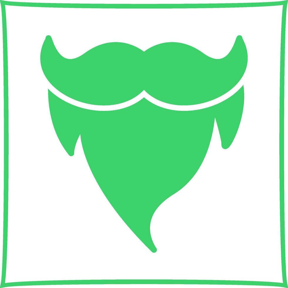 Beard and Moustache II Vector Icon