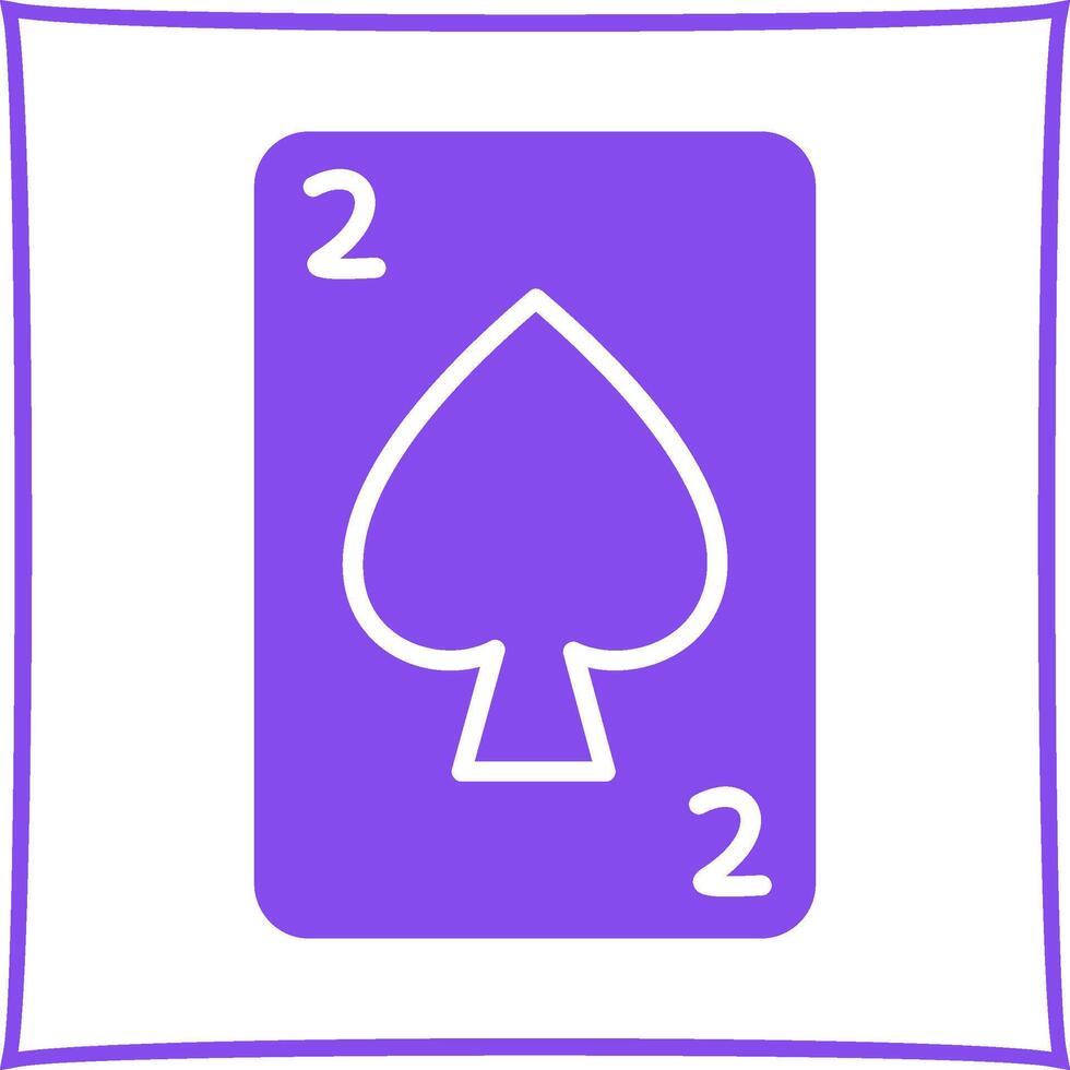 Spades Card Vector Icon