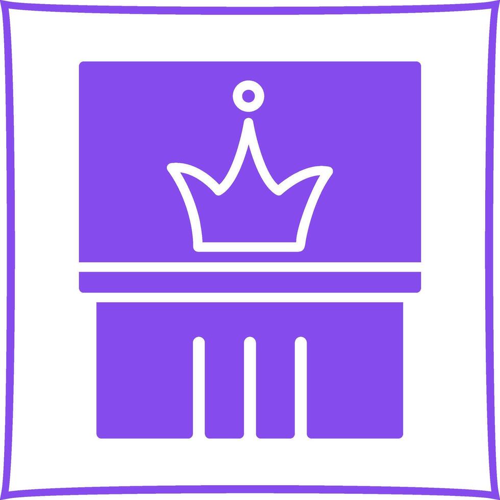 Crown Exhibit Vector Icon