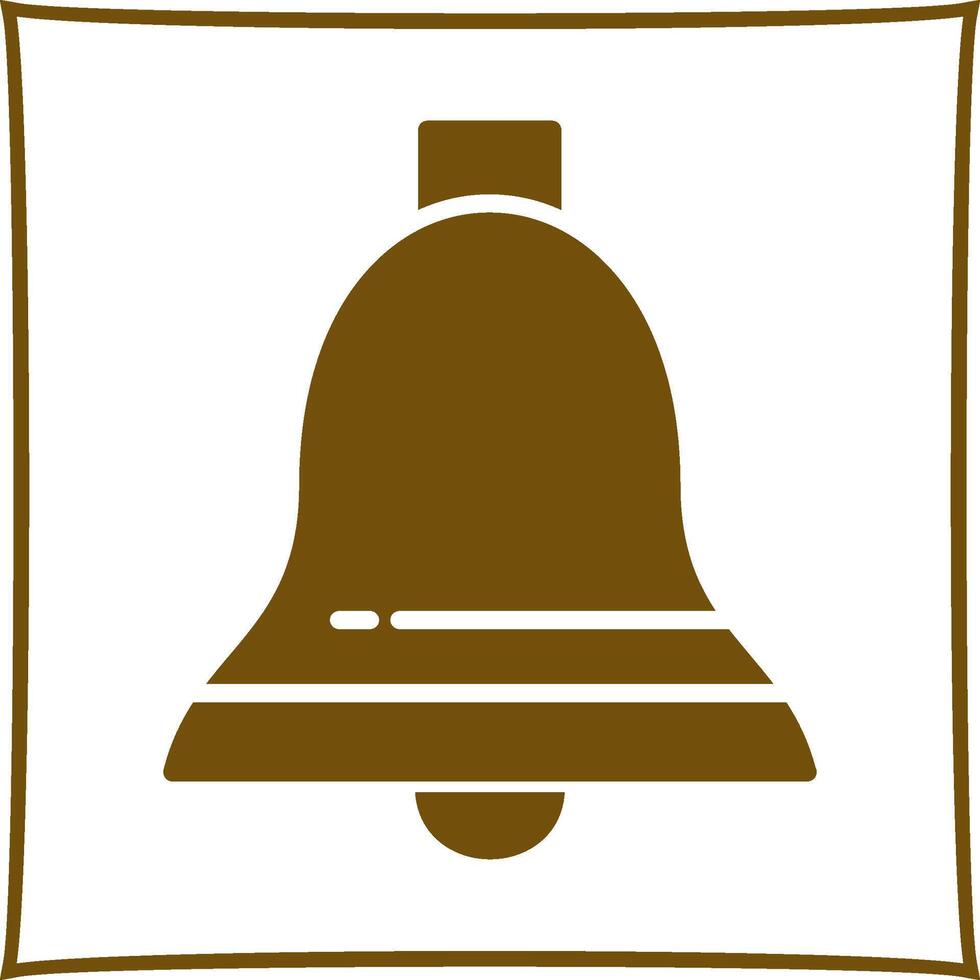 icono de vector de campana de iglesia