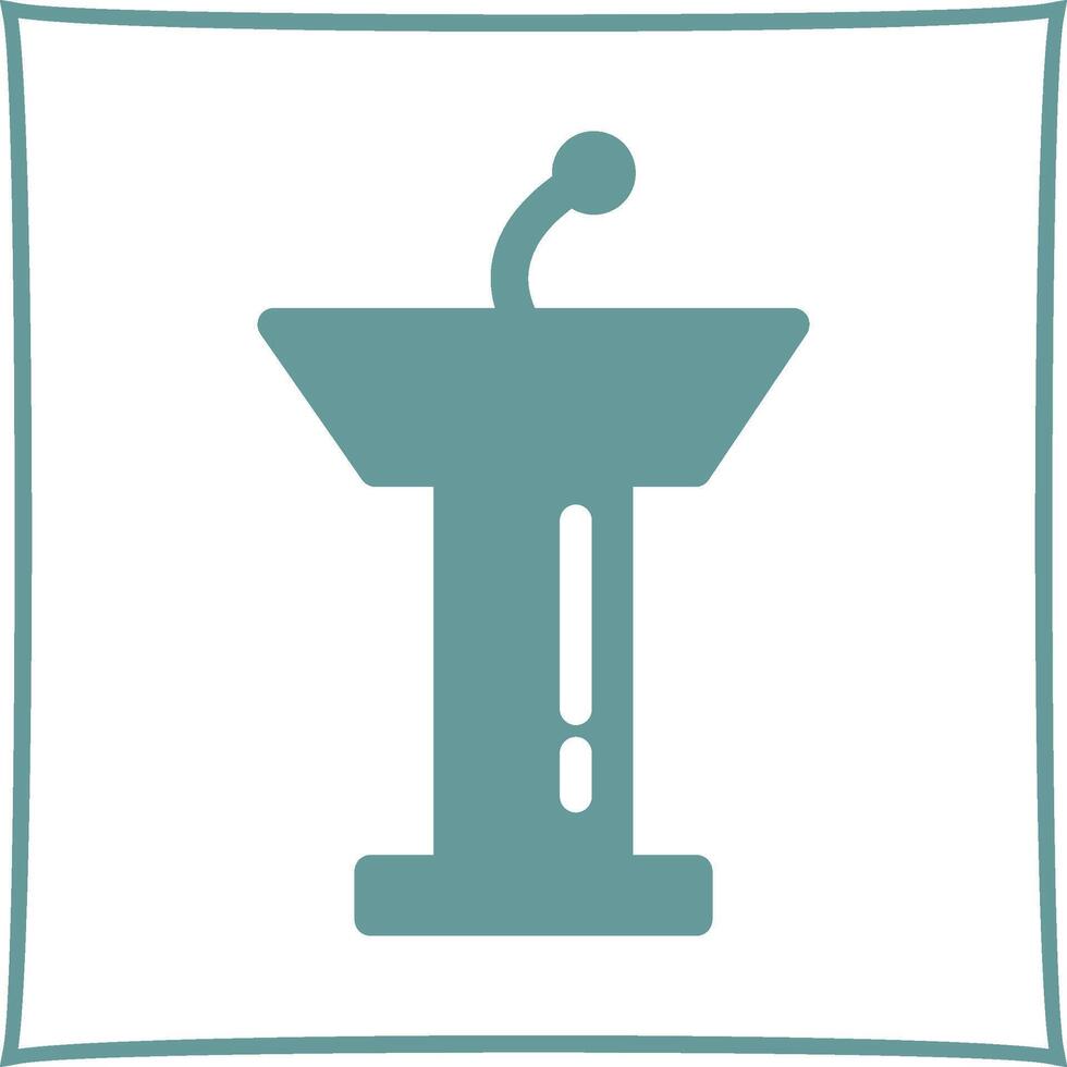 Podium Vector Icon