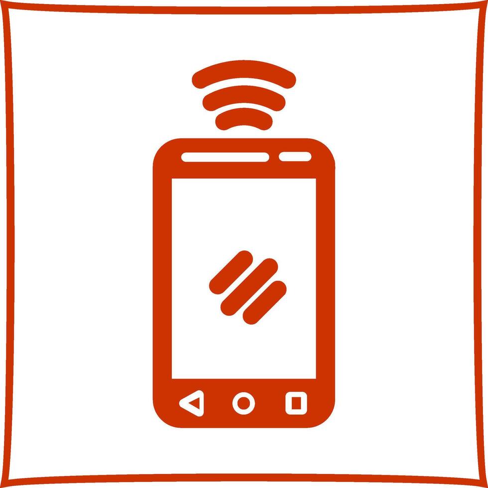 icono de vector de teléfono móvil