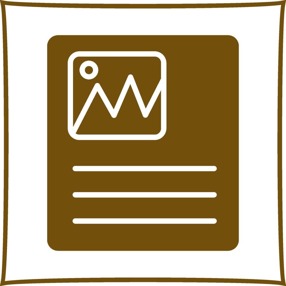 icono de vector de archivo adjunto de imagen