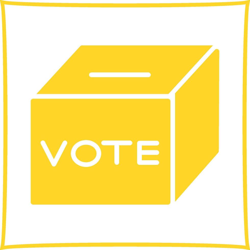 Ballot Box Vector Icon