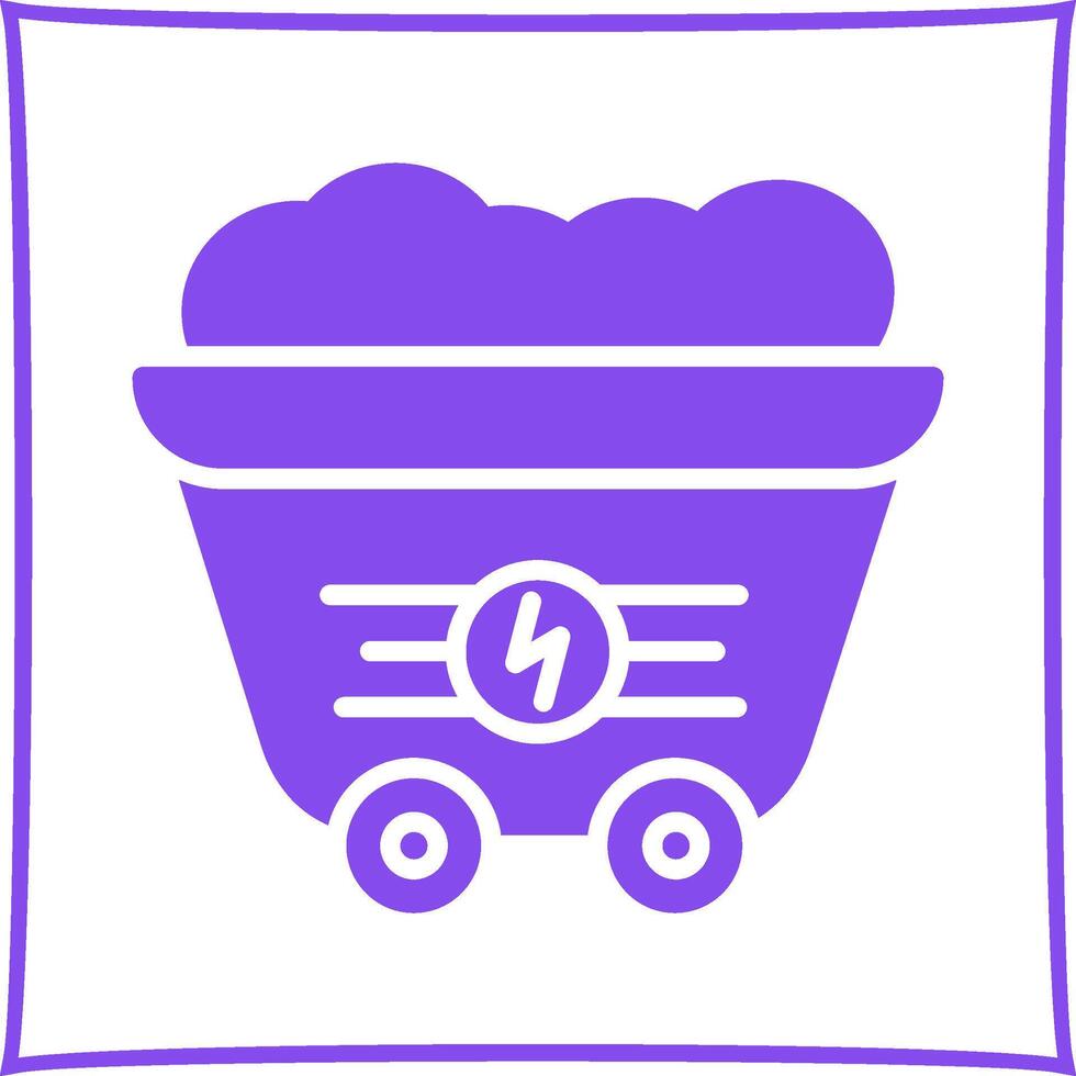 Coal Mine Vector Icon