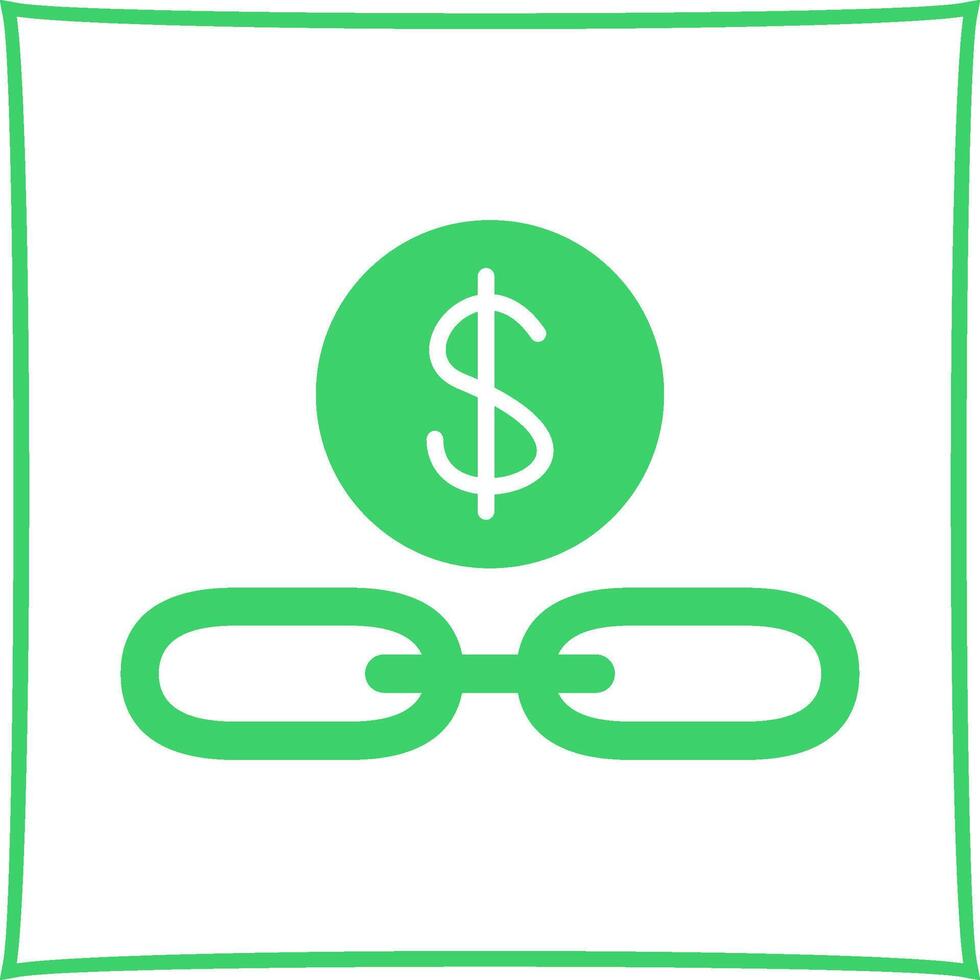 Link Sales Vector Icon