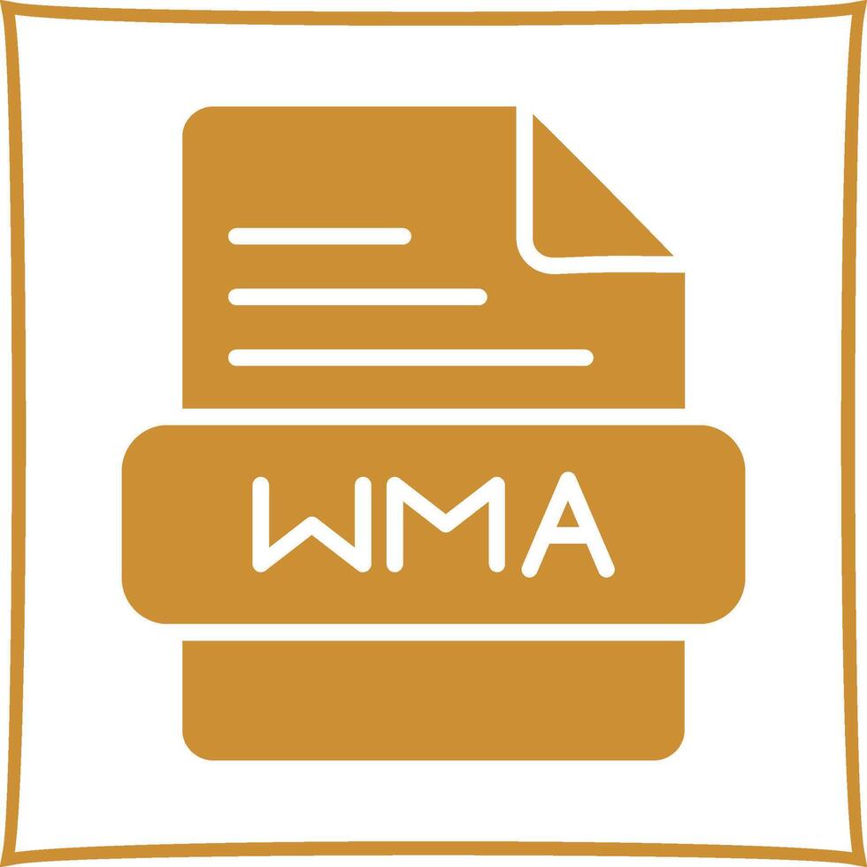 WMA Vector Icon