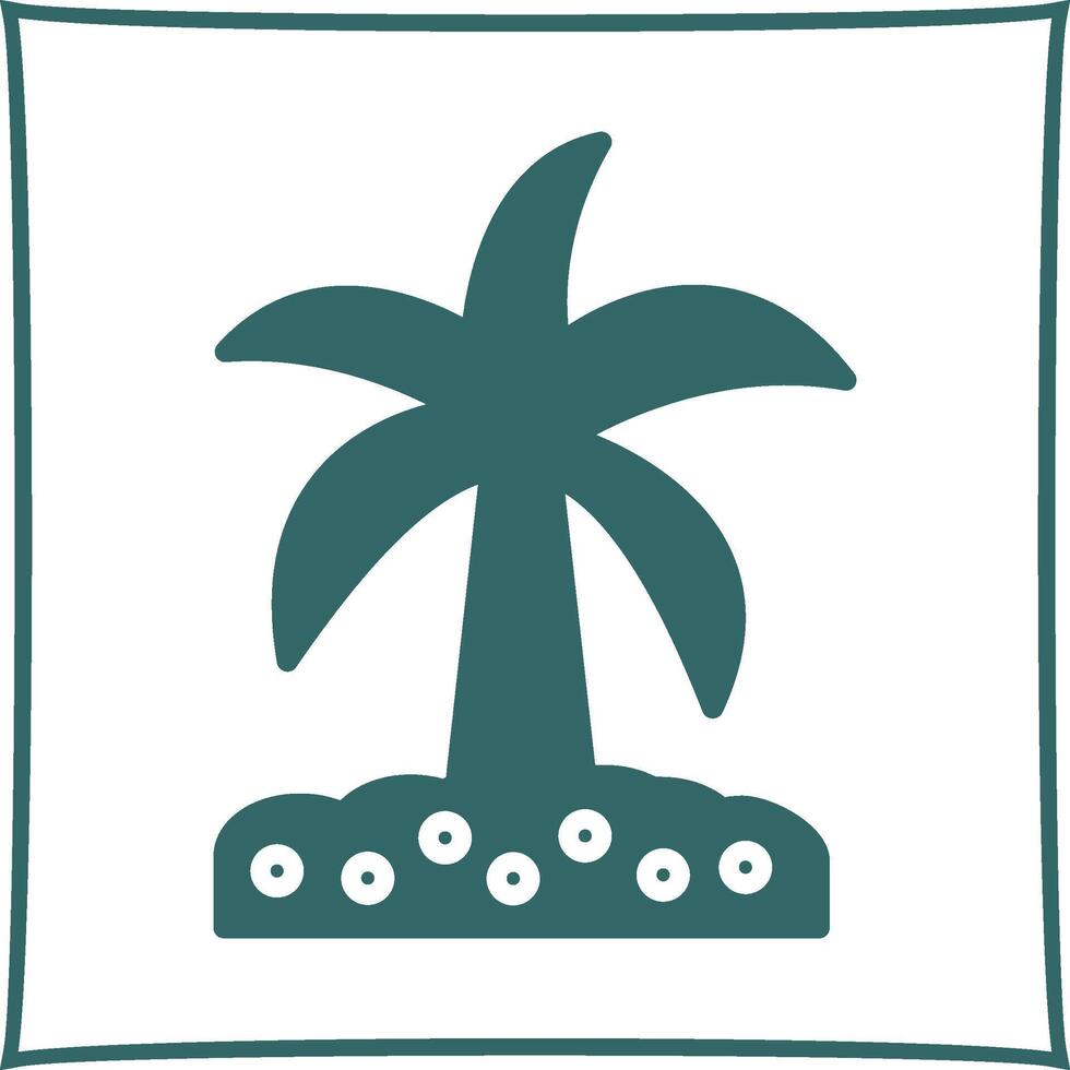 Coconut trees Vector Icon