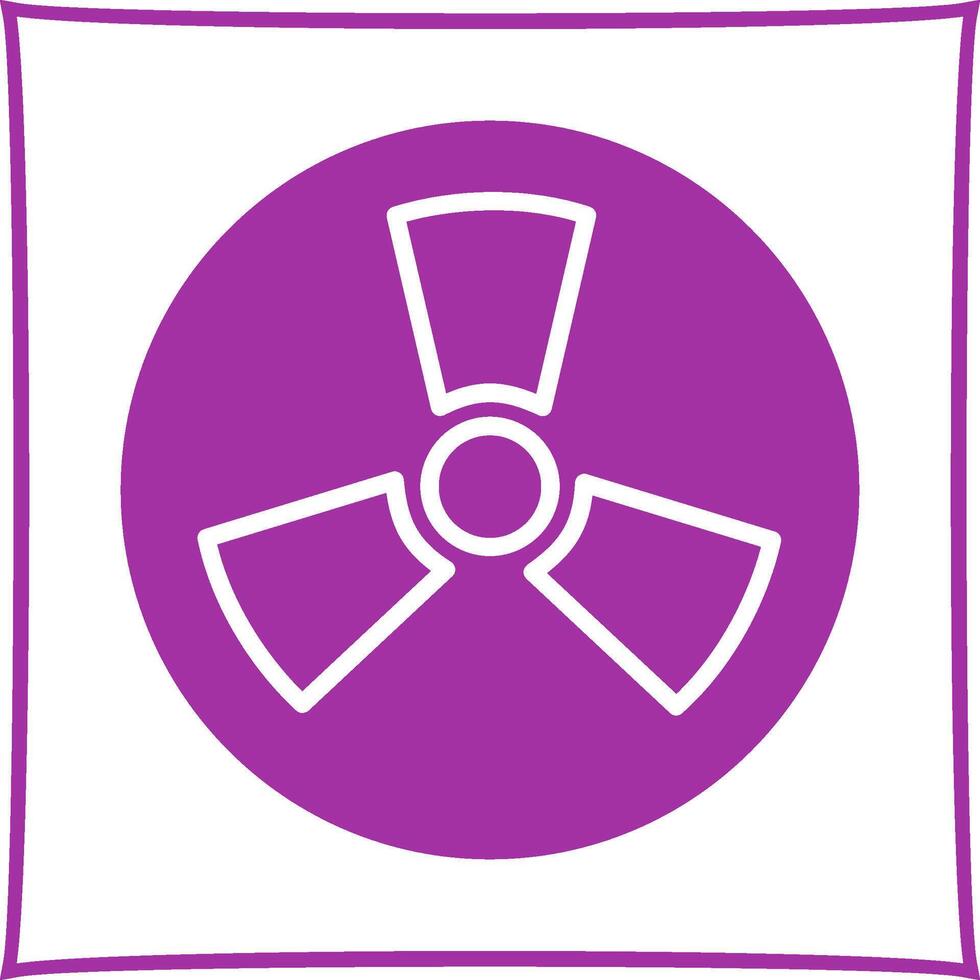 Radiation Vector Icon