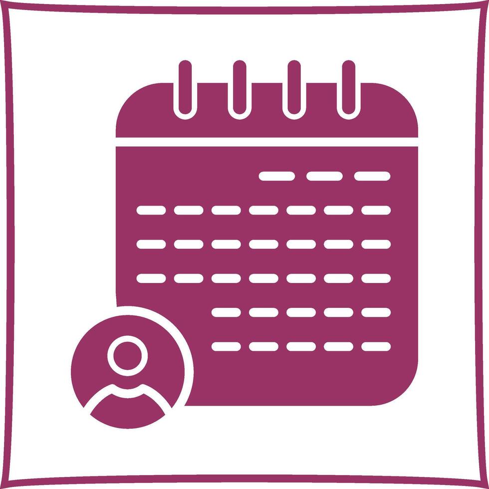 Event Management Vector Icon