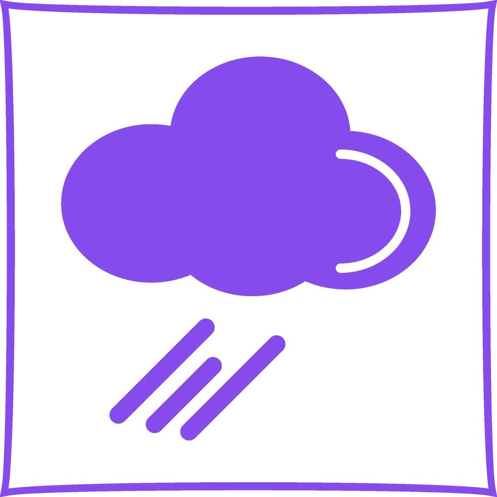 Rain Vector Icon