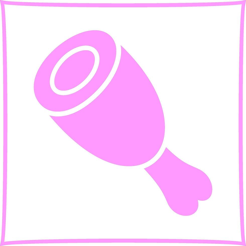 Cooked Ham Vector Icon