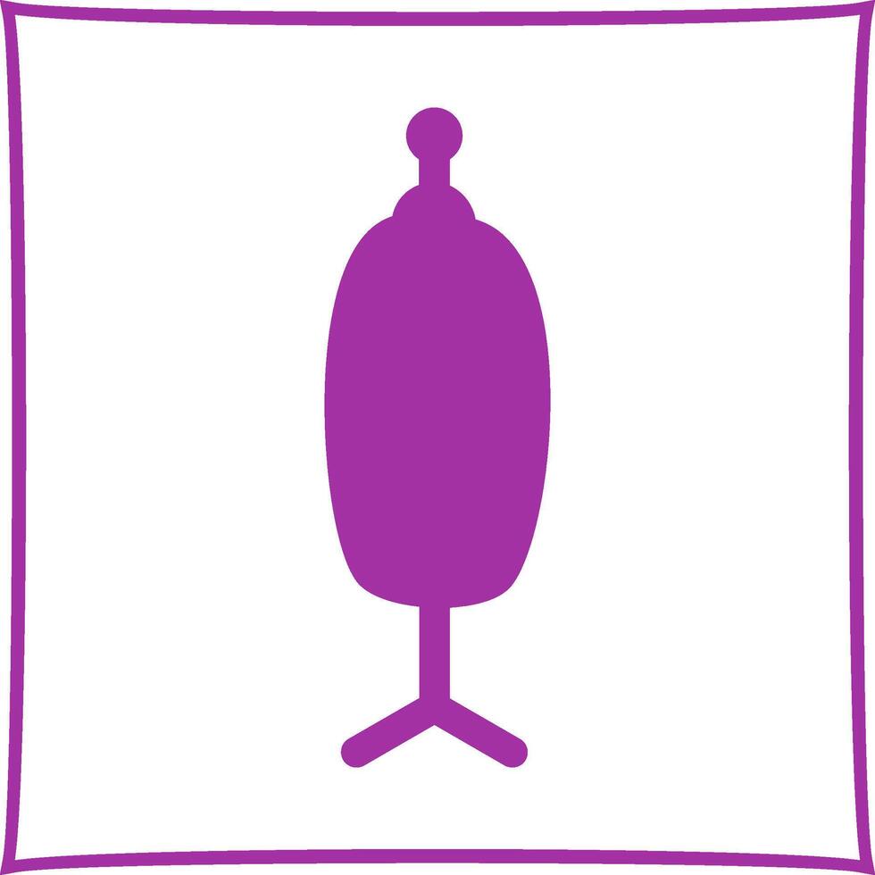 Dress Holder Vector Icon