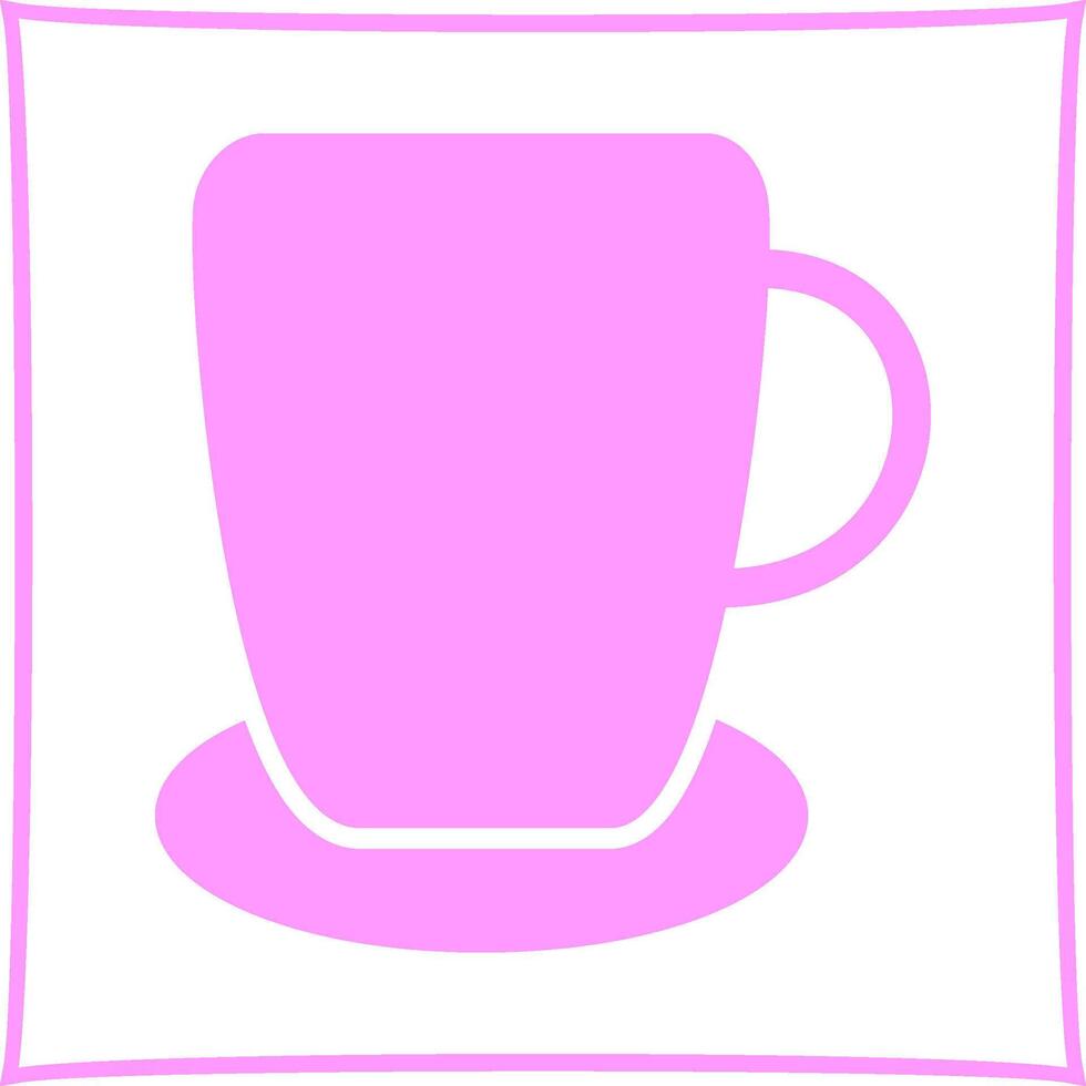 icono de vector de taza de té